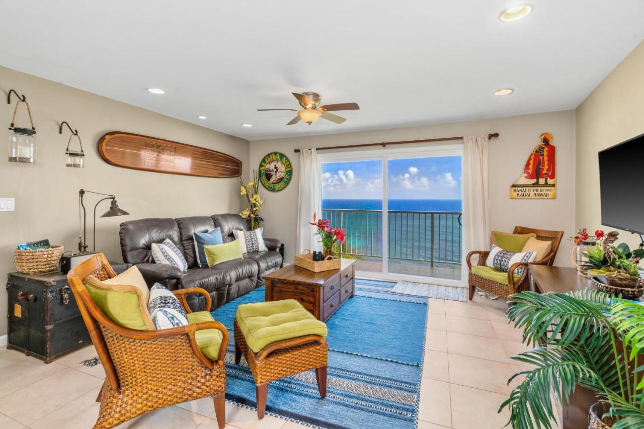 Breathtaking Ocean View Of Royal Waters! Ak5202 Villa Princeville Eksteriør billede